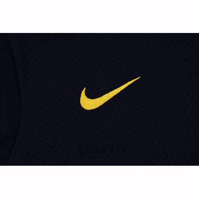 Tuta da Track FC Barcellona Manica Corta 2025-2026 Nero Purpura - Pantaloncini